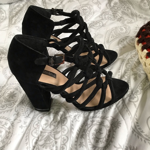 Sold BCBGMaxAzria black heels - Picture 2 of 6